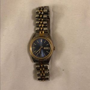 Pulsar two tone watch